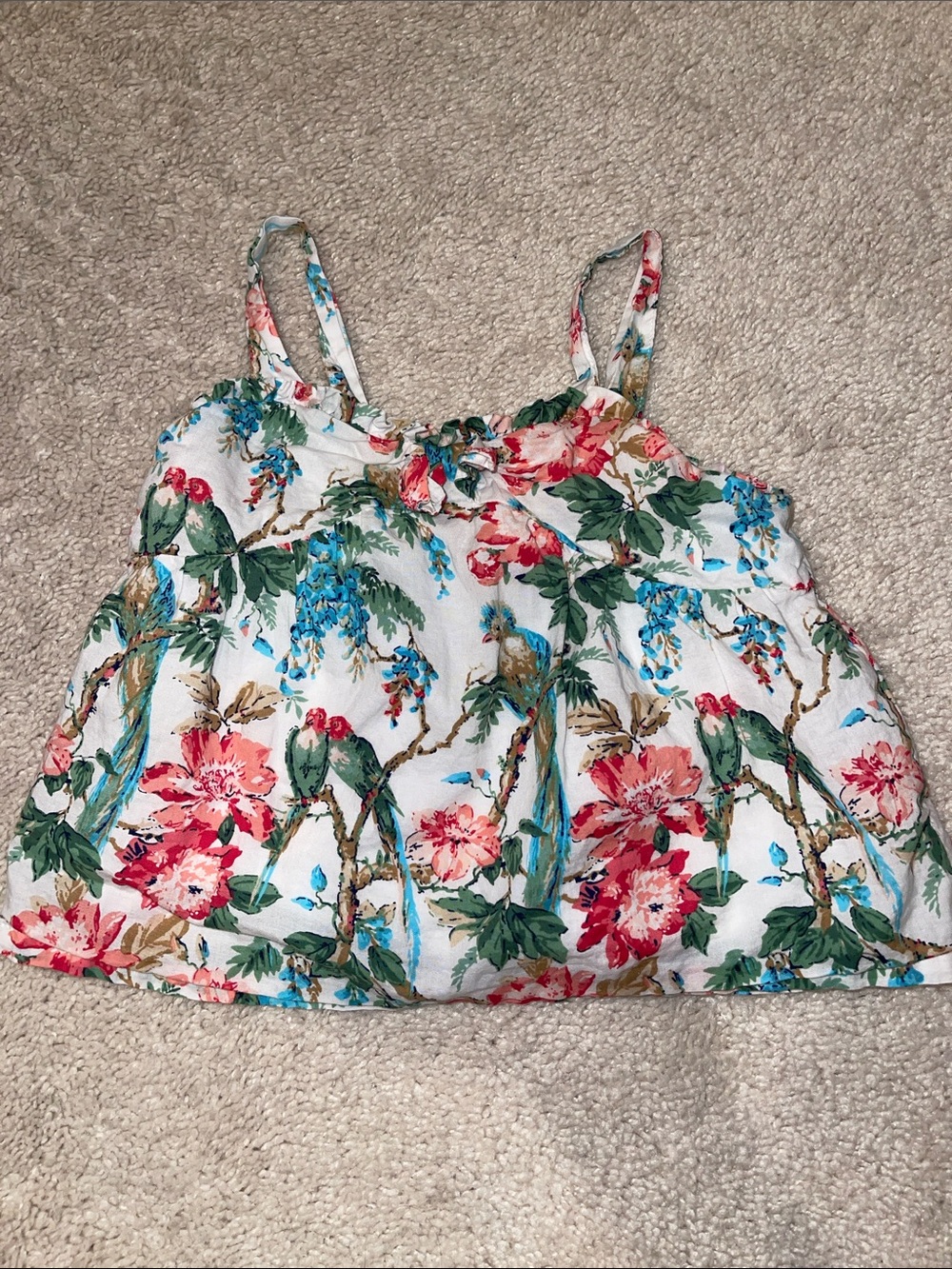 Janie & Jack peplum tank